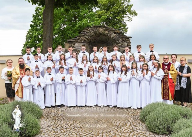I Komunia Święta - grupa 5 - 22.05.2022 r.