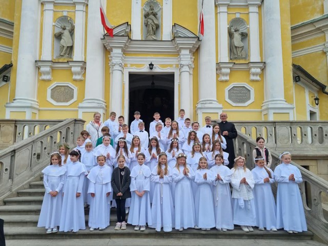 24.05.2022 r. - Pielgrzymka dzieci pierwszokomunijnych na Świętą Górę w Gostyniu