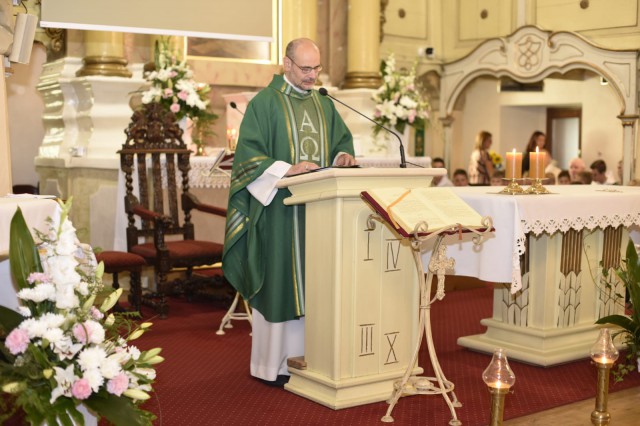 31.07.2022 r. - Msza św. pożegnalna ks. Bartłomieja Smoczyka
