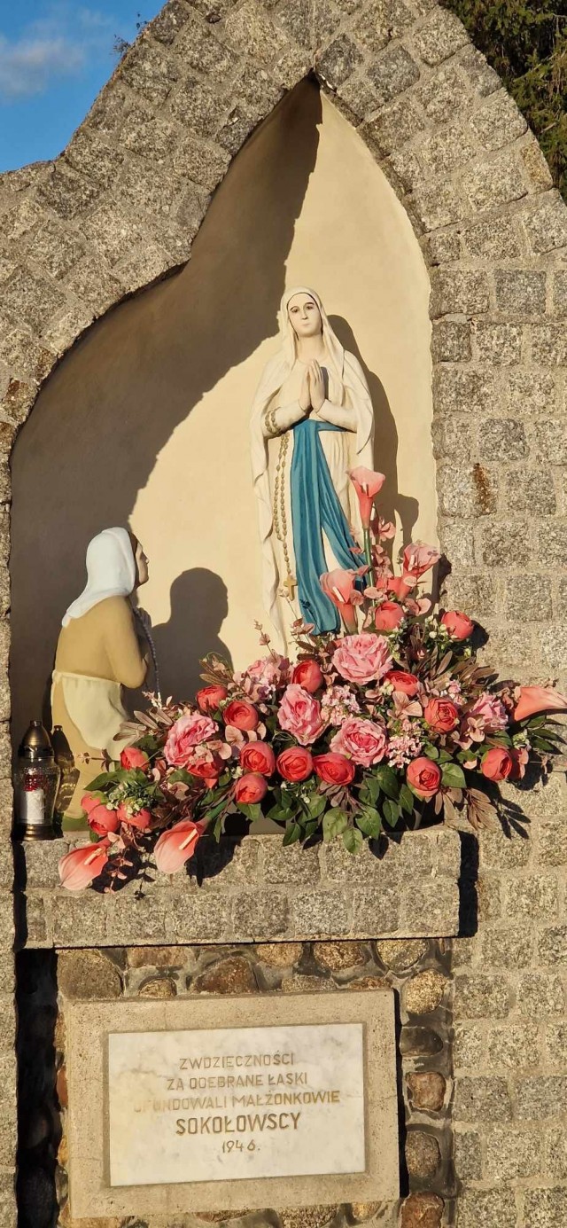 21.10.2023 r. - Poświęcenie odnowionej groty w Glinnie