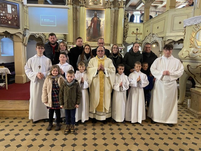 26.11.2023 R. - PRZYJĘCIE NOWYCH MINISTRANTÓW