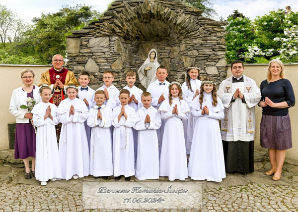 11.05.2024 r. - Pierwsza Komunia Święta uczniów Szkoły Podstawowej "Arka"