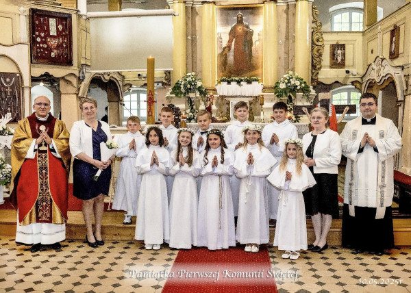 I Komunia Święta dzieci ze Szkoły Podstawowej Arka