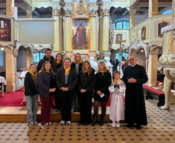 Nowi członkowie Eucharystycznego Ruchu Młodych