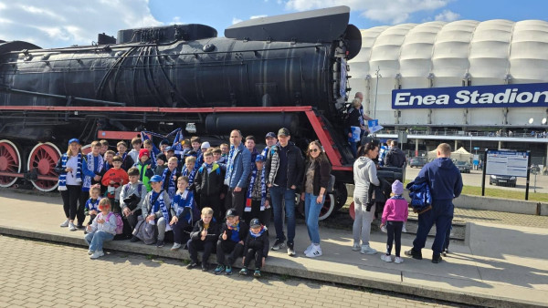 Wyjazd ministrantów na mecz Lecha Poznań