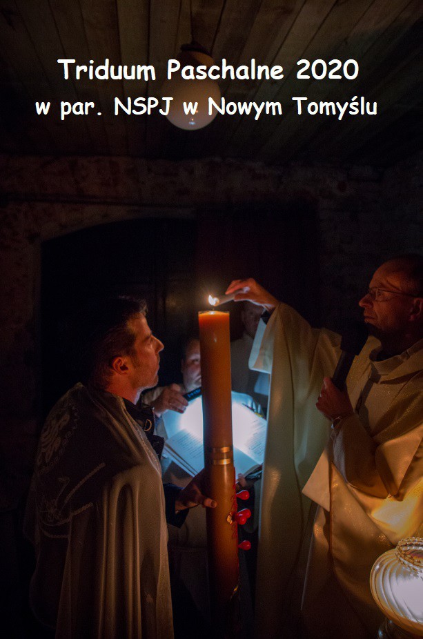 Fotoreportaż z Triduum Paschalnego 2020