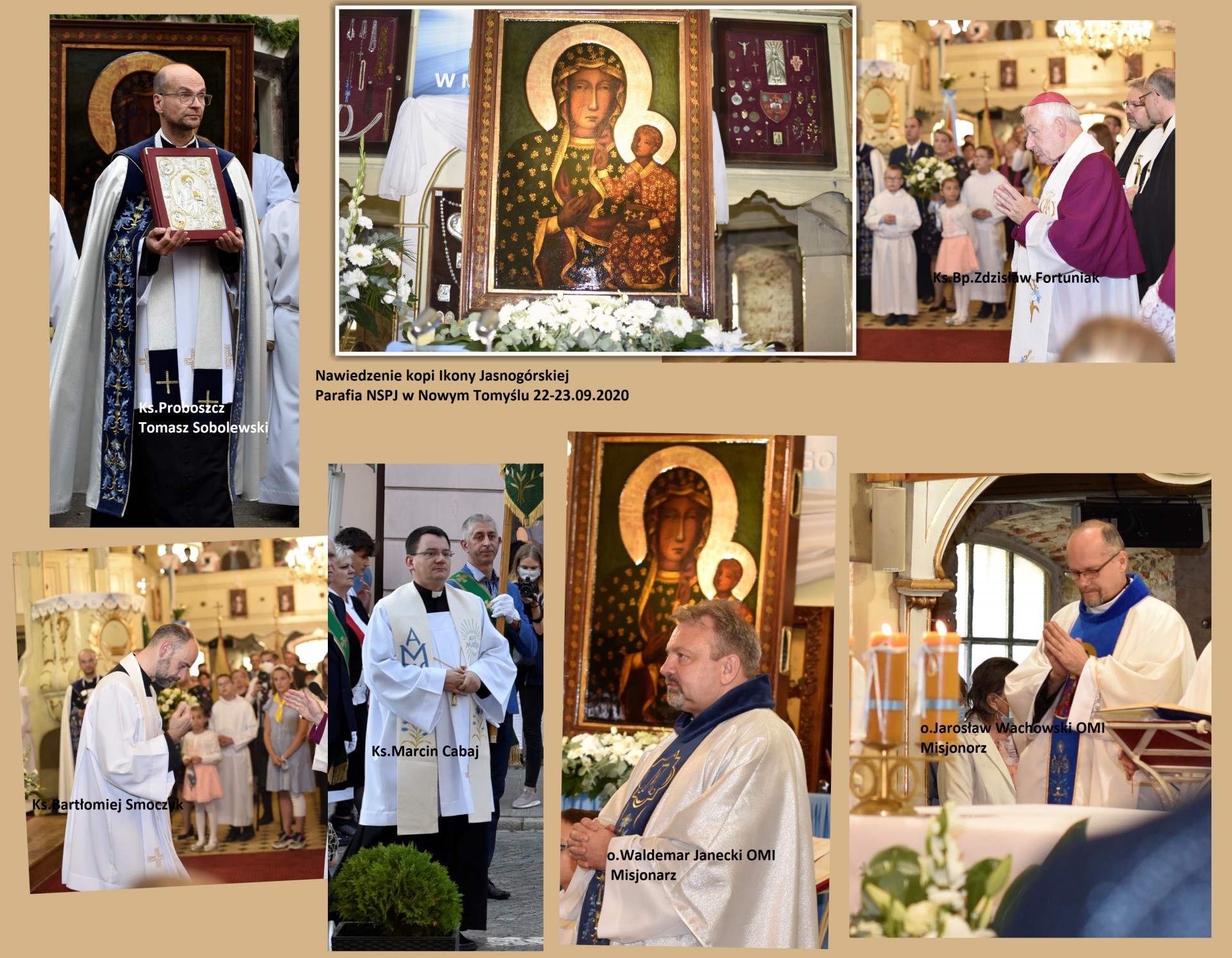 Nawiedzenie Matki Bożej w Ikonie Jasnogórskiej 22/23.09.2020