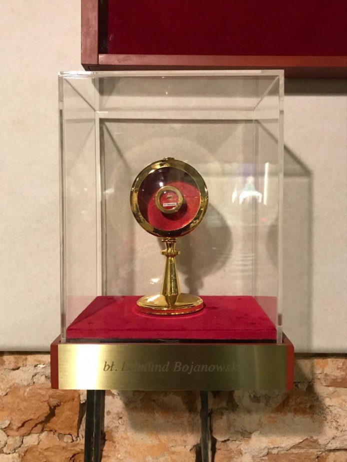 Wprowadzenie relikwii bł. Edmunda do naszej świątyni - 21.03.2021