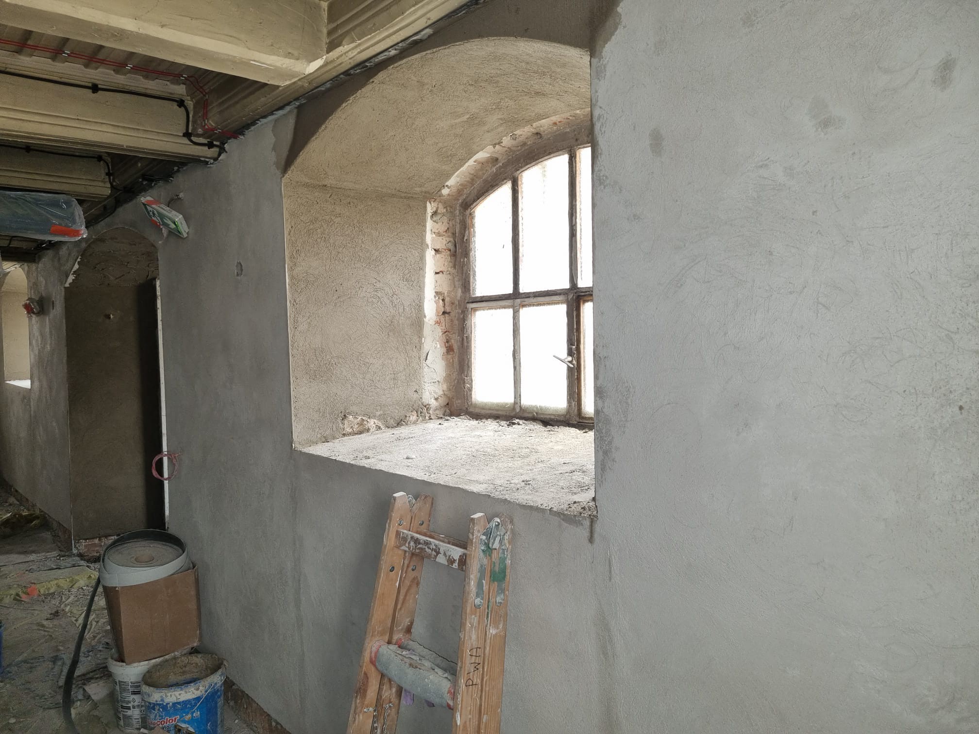 PRACE REMONTOWE W NASZYM KOŚCIELE - MARZEC 2022R.