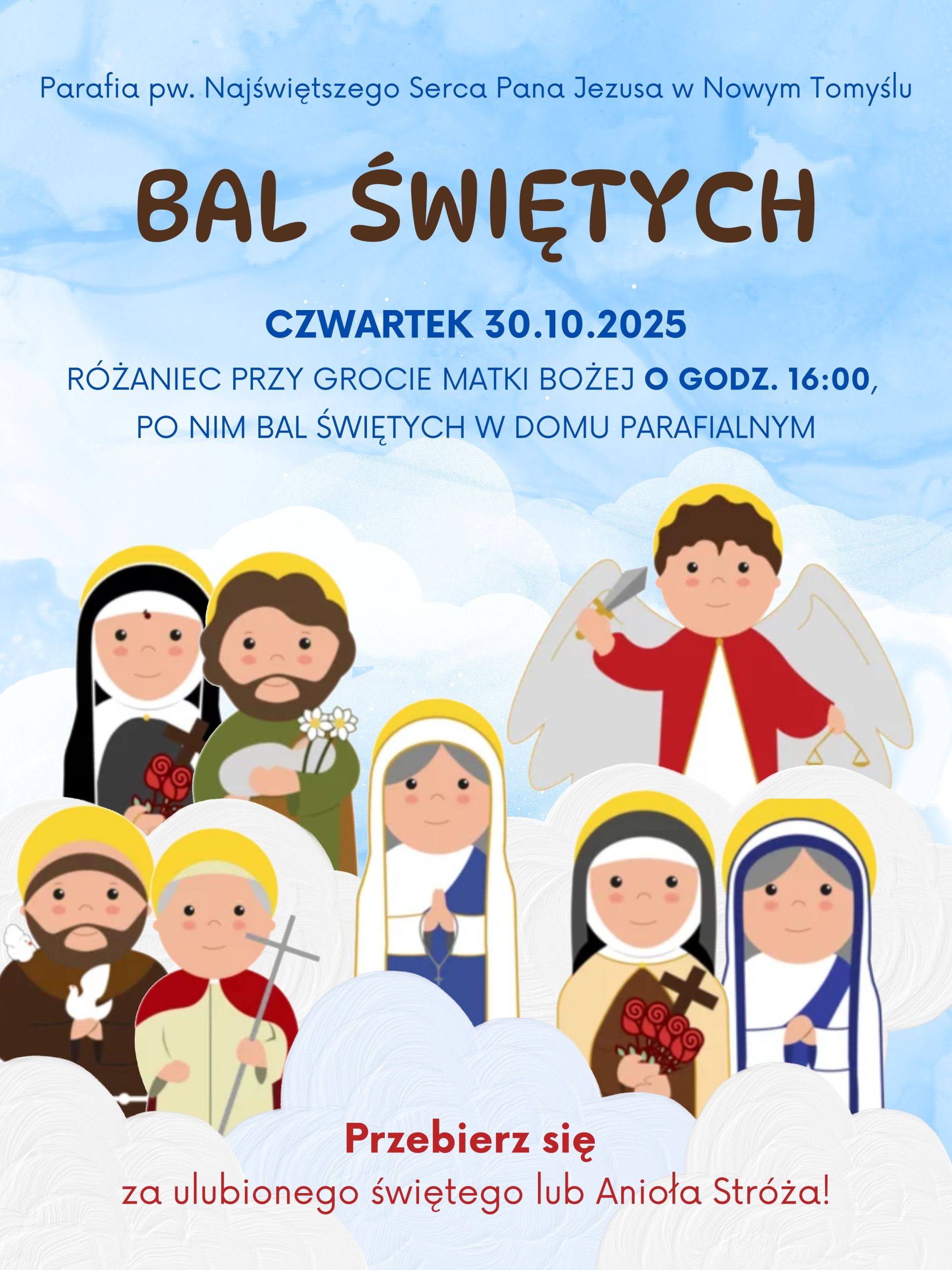 Zapraszamy na BAL ŚWIĘTYCH