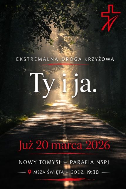 ZAPRASZAMY NA EKSTREMALNĄ DROGĘ KRZYŻOWĄ - 20.03.2026r.