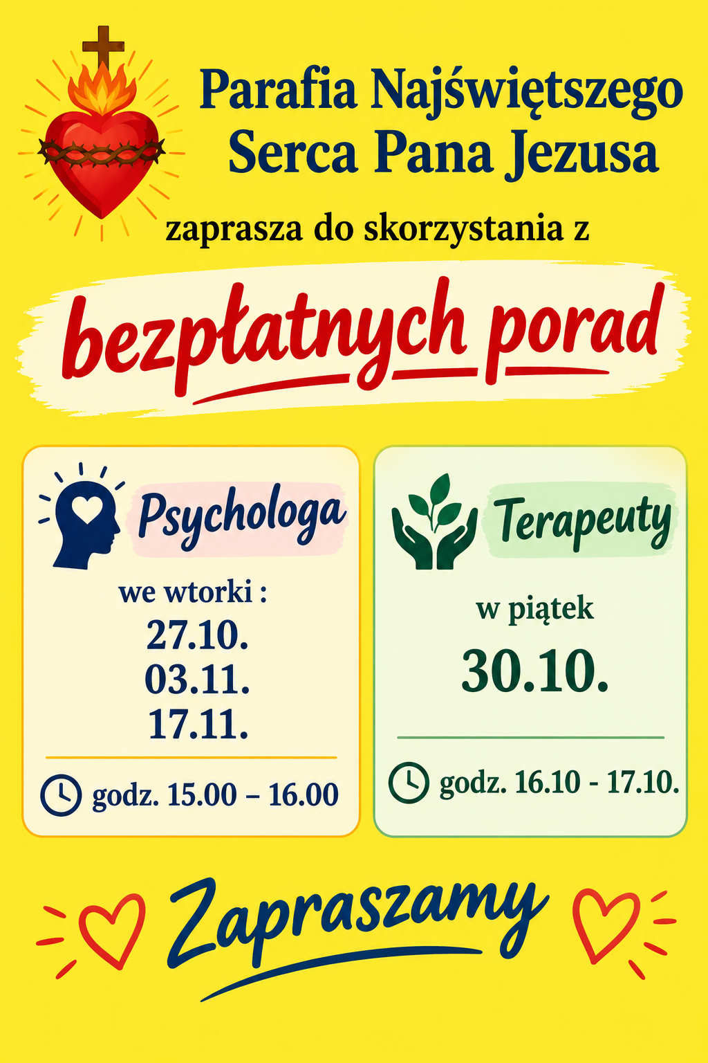 Bezpłatne porady psychologiczne dla dzieci i dorosłych
